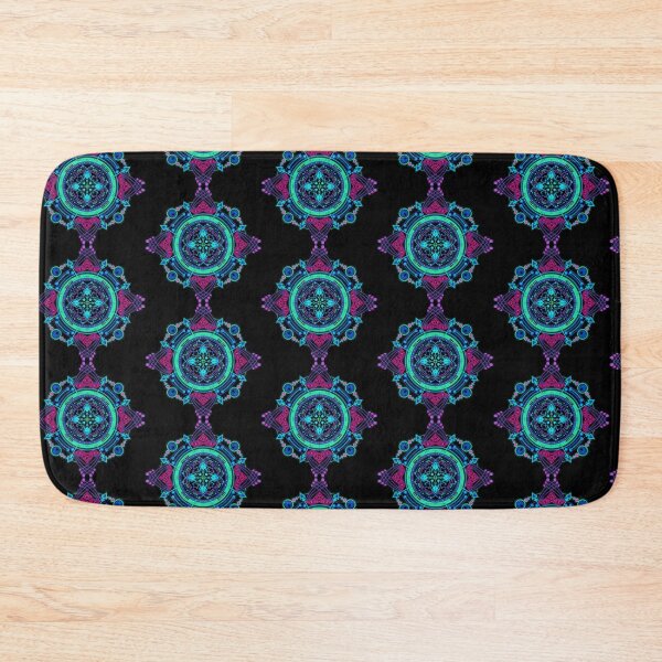 Item preview, Cyber circle blur water mandala  designed and sold by ByteMode.