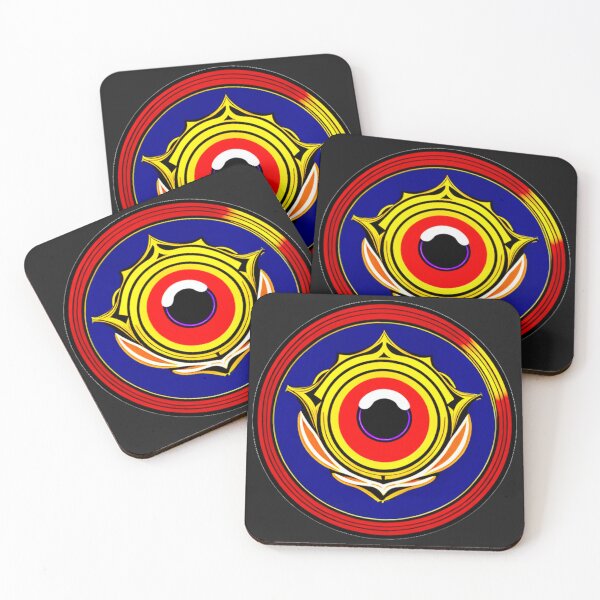 Item preview, Mystical Oracle: The All-Seeing Eye Amidst Vibrant Flames designed and sold by Highlandkings.