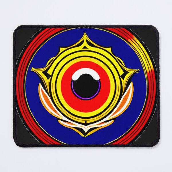 Item preview, Mystical Oracle: The All-Seeing Eye Amidst Vibrant Flames designed and sold by Highlandkings.