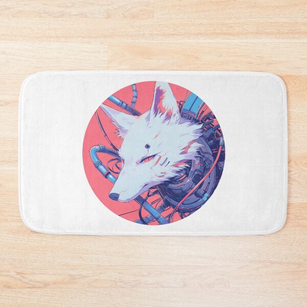 Item preview, Cyber Fox // Aesthetic Fox // Cool Animal // Cyber Animal // Future Animal Art // Animal Warrior // Animal Cute Art // Gaming Aesthetic stickers designed and sold by SMARTKIT  DESIGNAGENCY.