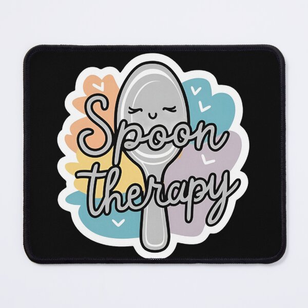 Item preview, Spoon Therapy for Fibromyalgia: Finding Joy in the Journey designed and sold by BrooklynRhodes.
