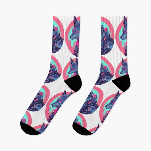 Item preview, Cyber Fox // Aesthetic Fox // Cool Animal // Cyber Animal // Future Animal Art // Animal Warrior // Animal Cute Art // Gaming Aesthetic stickers designed and sold by SMARTKIT  DESIGNAGENCY.