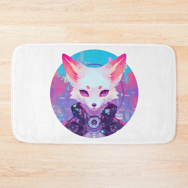 Item preview, Cyber Fox // Aesthetic Fox // Cool Animal // Cyber Animal // Future Animal Art // Animal Warrior // Animal Cute Art // Gaming Aesthetic stickers designed and sold by SMARTKIT  DESIGNAGENCY.