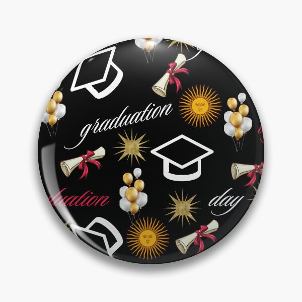 Item preview, Senior Class Graduation Day, Colorful Graduation Elements, Graduates Pattern designed and sold by Raise2Shine.