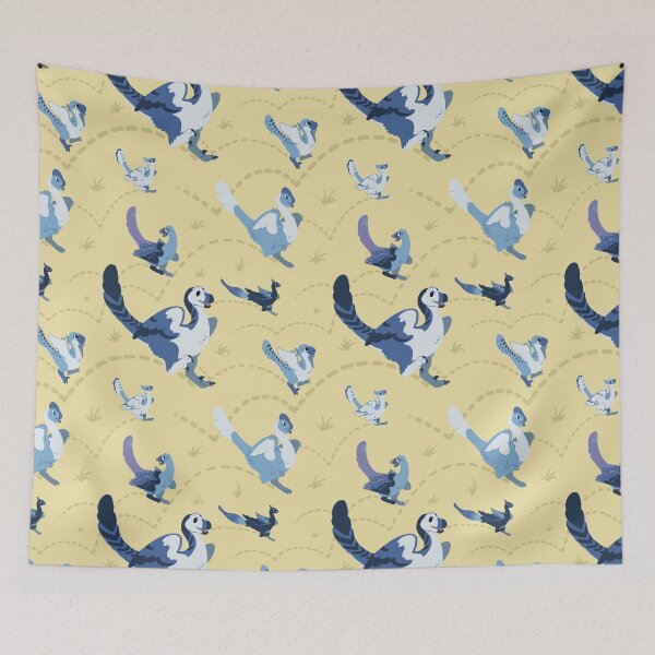 Item preview, Bluebell Raptor Hop designed and sold by Alstro-Arts.