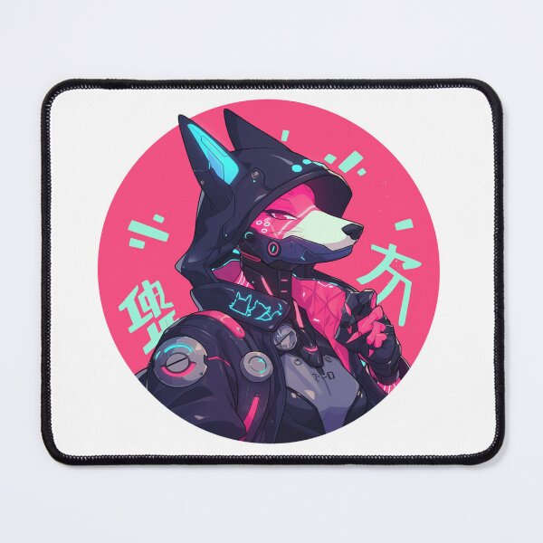 Item preview, Cyber Fox // Aesthetic Fox // Cool Animal // Cyber Animal // Future Animal Art // Animal Warrior // Animal Cute Art // Gaming Aesthetic stickers designed and sold by SMARTKIT  DESIGNAGENCY.