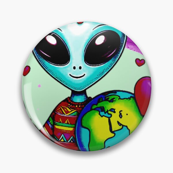 Item preview, Flower Power Alien designed and sold by ontological.