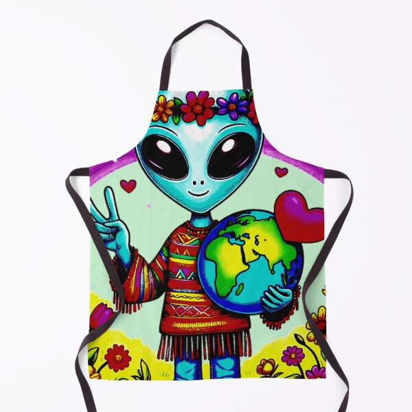 Item preview, Flower Power Alien designed and sold by ontological.