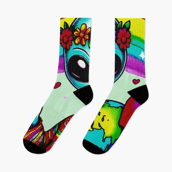 Item preview, Flower Power Alien designed and sold by ontological.