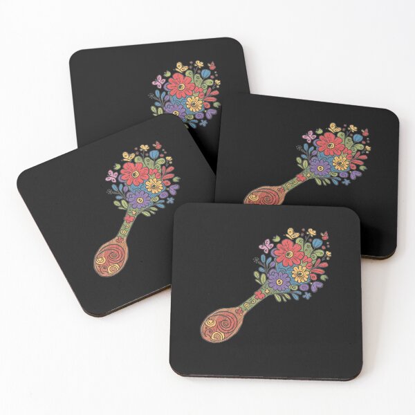 Item preview, Spoon Therapy for Fibromyalgia: Colorful Blossoms designed and sold by BrooklynRhodes.