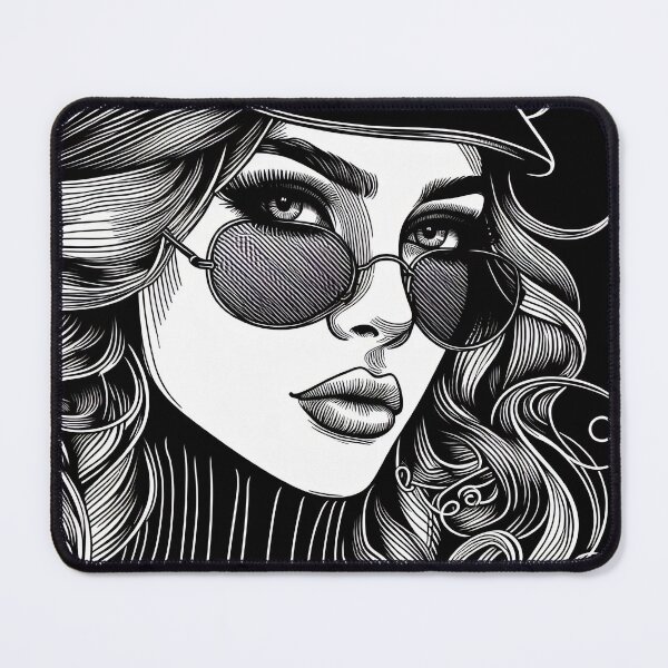 Item preview, Portrait of a Spectacular Woman - Glamour Art Print designed and sold by lloreleya.
