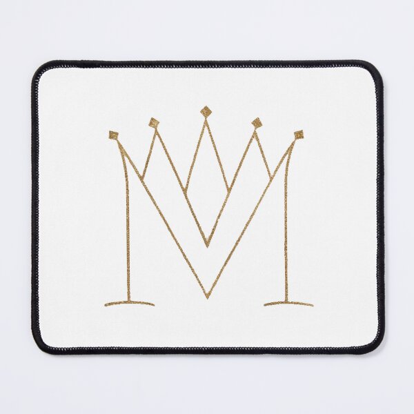 Item preview, gold m designed and sold by hamzamah.
