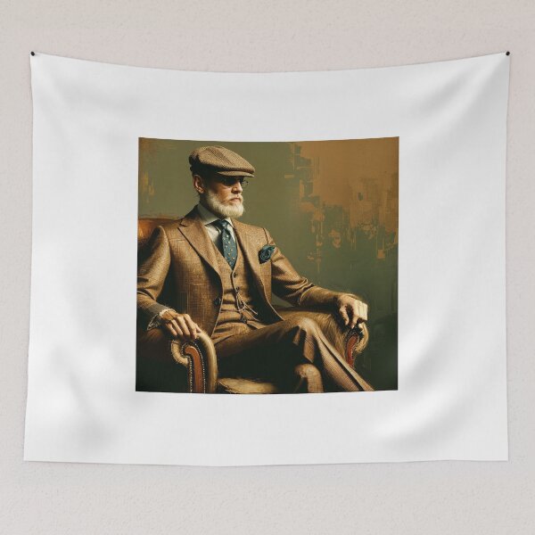 Item preview, "Regal Elegance: The Gentleman's Respite" designed and sold by MindVibe.