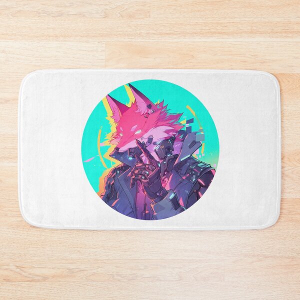 Item preview, Cyber Fox // Aesthetic Fox // Cool Animal // Cyber Animal // Future Animal Art // Animal Warrior // Animal Cute Art // Gaming Aesthetic stickers designed and sold by SMARTKIT  DESIGNAGENCY.