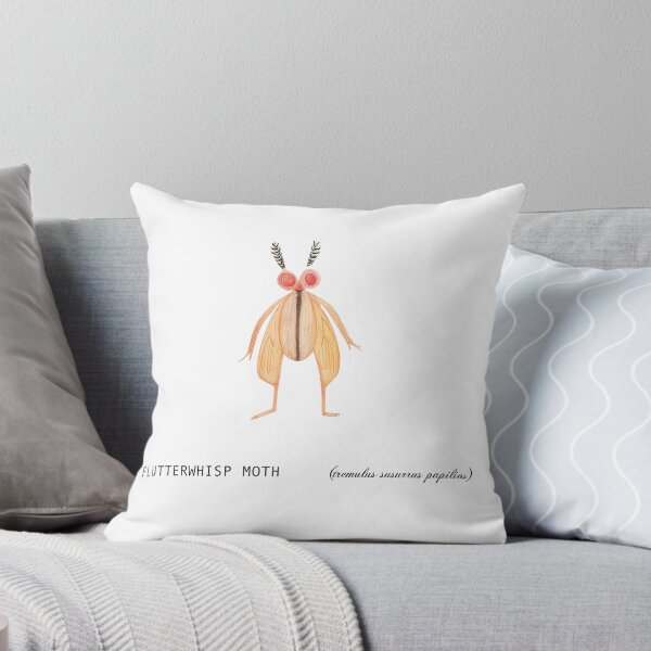 Item preview, Flutterwhisp Moth (tremulus susurrus papilio) designed and sold by WhiskerWish.