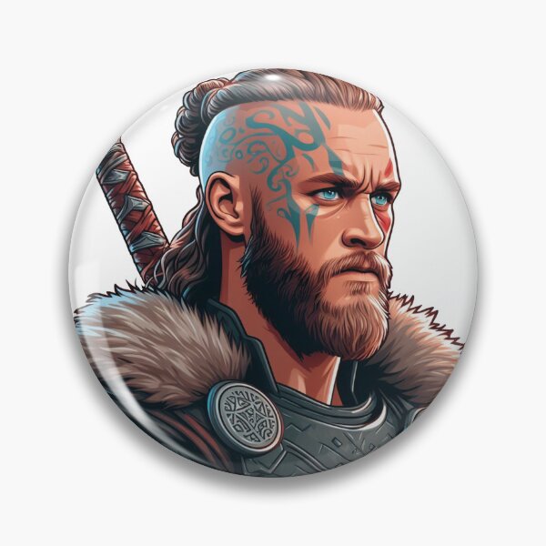 Item preview, Viking Ragnar  designed and sold by DuskTillDown.
