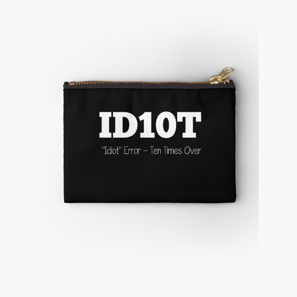 Item preview, ID10T: "Idiot" Error - Ten Times Over designed and sold by KereetsaOne.