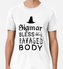 SIGMAR SEGNE DIESEN RAVAGED BODY Männer Premium T-Shirts