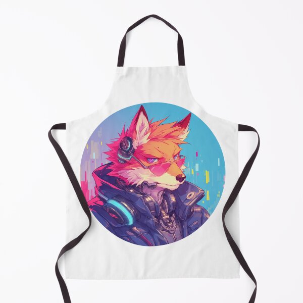 Item preview, Cyber Fox // Aesthetic Fox // Cool Animal // Cyber Animal // Future Animal Art // Animal Warrior // Animal Cute Art // Gaming Aesthetic stickers designed and sold by SMARTKIT DESIGNAGENCY.