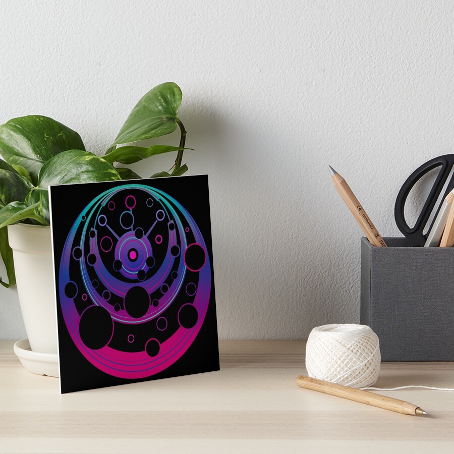 Vista previa del artículo con la obra «Lámina rígida», diseñado y vendido por ByteMode.