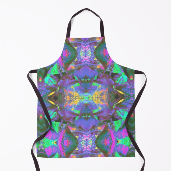 Item preview, Psychedelic Leaves Photo Pattern designed and sold by vallisrowe.