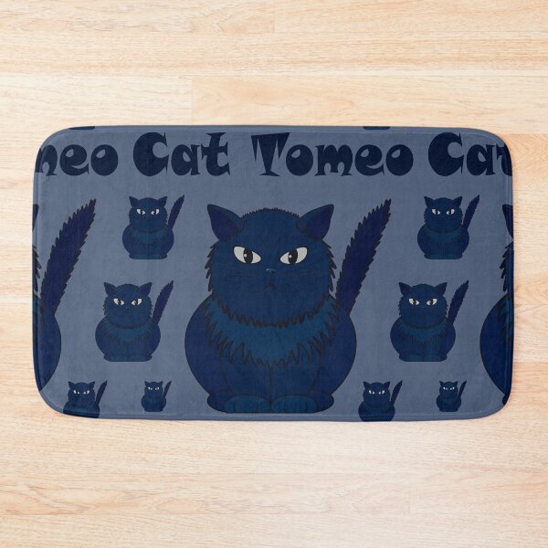 Item preview, Pattern with Cat Tomeo is blue color designed and sold by Cherevan.