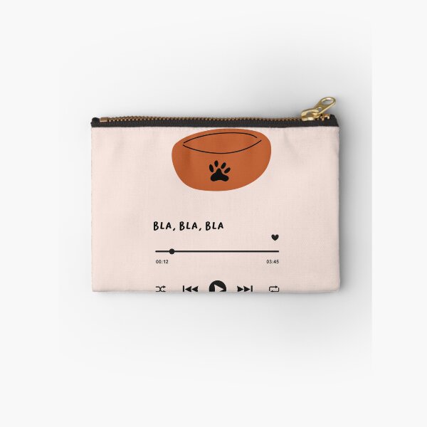 Item preview, Music Player Interface | Bla, bla, bla | Pet Bowl Illustration designed and sold by RM-Journey.