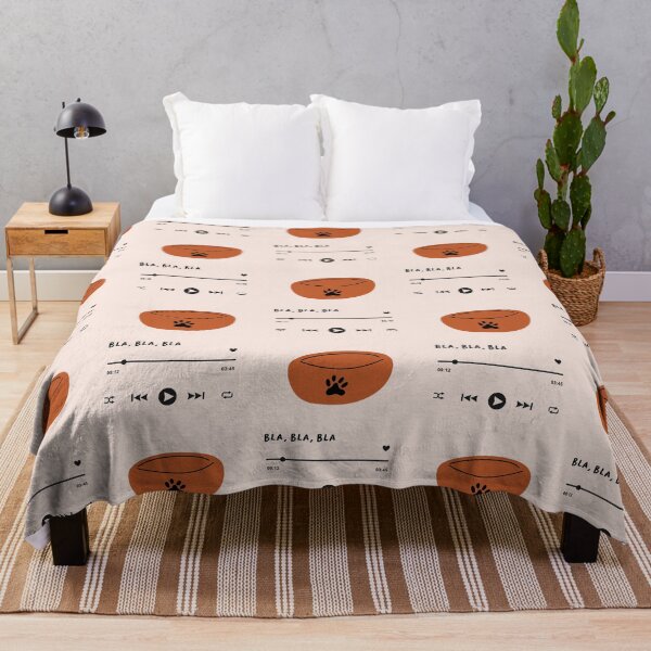 Item preview, Music Player Interface | Bla, bla, bla | Pet Bowl Illustration designed and sold by RM-Journey.