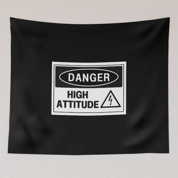 Item preview, Unit 713 danger high attitutde designed and sold by Unit713-Shop.