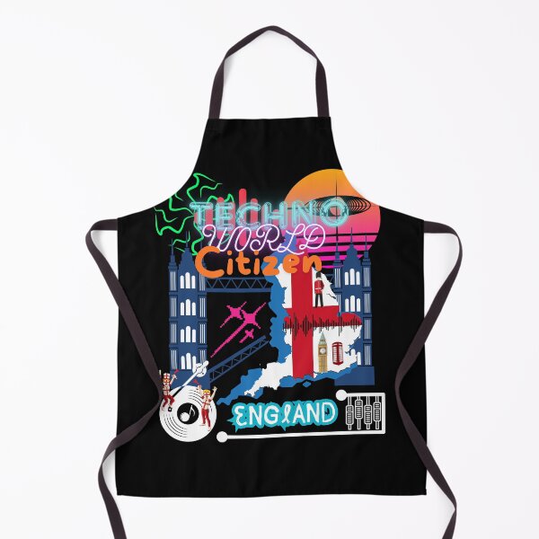 Item preview, Techno world citizen England designed and sold by MM-flight-art.