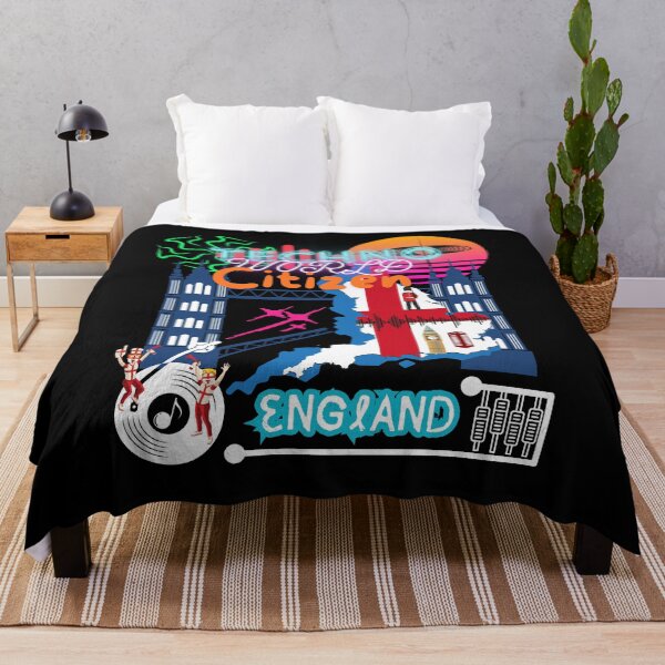 Item preview, Techno world citizen England designed and sold by MM-flight-art.