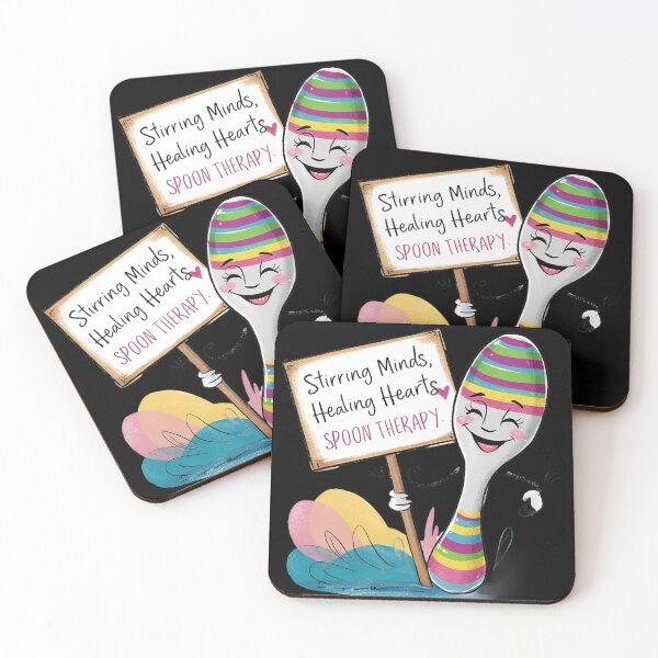 Item preview, Stirring Minds, Healing Hearts: Spoon Therapy designed and sold by BrooklynRhodes.