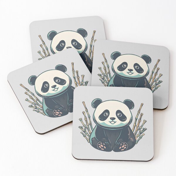 Item preview, A Serene Panda Amongst Bamboo designed and sold by Verycutethings.