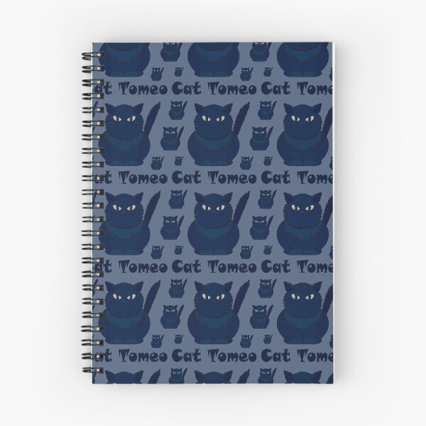 Item preview, Pattern with Cat Tomeo is blue color designed and sold by Cherevan.
