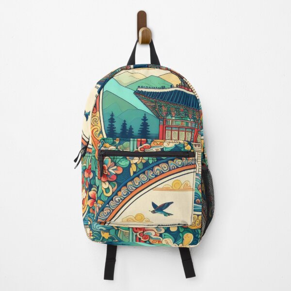 Item preview, Korean palace inspired design designed and sold by CulturalVibes.