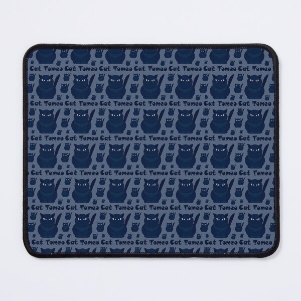 Item preview, Pattern with Cat Tomeo is blue color designed and sold by Cherevan.