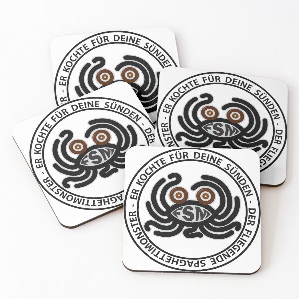 Item preview, Flying Spaghetti Monster Coin -German -reimagined- designed and sold by Tecno-Art-Land.