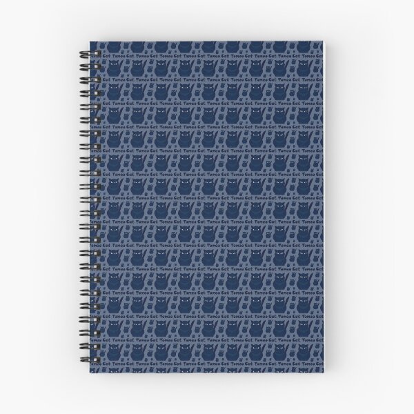 Item preview, Pattern with Cat Tomeo is blue color designed and sold by Cherevan.