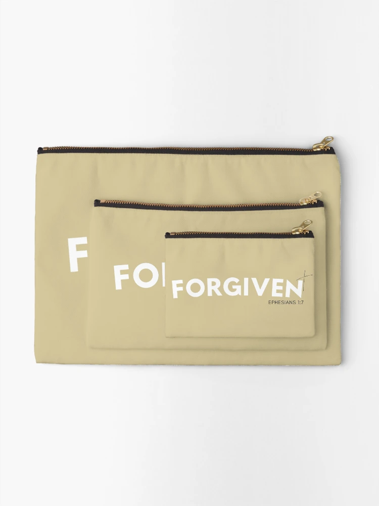 Thumbnail 2 of 4, Zipper Pouch, Forgiven designed and sold by CreativInkLab.