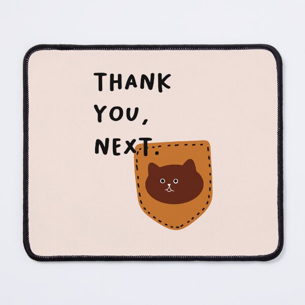 Item preview, Thank you, next | Whimsical Cat Illustrations designed and sold by RM-Journey.