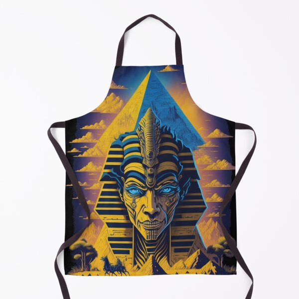 Item preview, Golden Cyberpunk Pyramid designed and sold by TondoMeander.