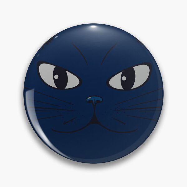 Item preview, Pattern with Cat Tomeo is blue color designed and sold by Cherevan.