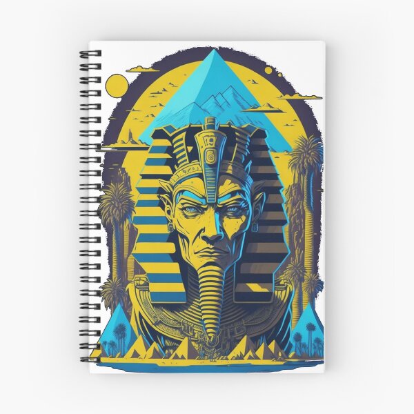 Item preview, Neon Blue & Yellow Sphinx designed and sold by TondoMeander.
