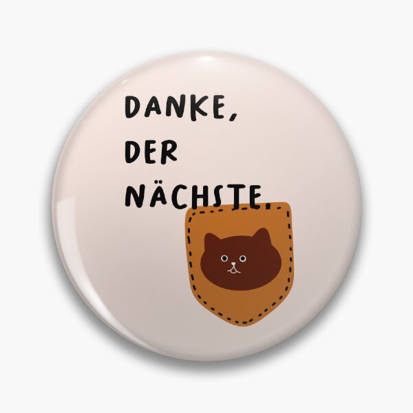 Item preview, Danke, nächstes | Whimsical Cat Illustrations designed and sold by RM-Journey.