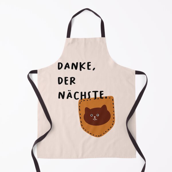 Item preview, Danke, nächstes | Whimsical Cat Illustrations designed and sold by RM-Journey.