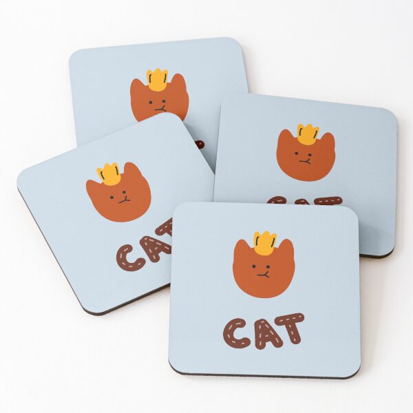Item preview, Crowned Cat: Whimsical Cat Illustrations | Cute Red Cat Illustration designed and sold by RM-Journey.