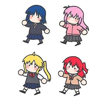 Aperçu de l'œuvre Chibis idiots du groupe Kessoku de 541mon