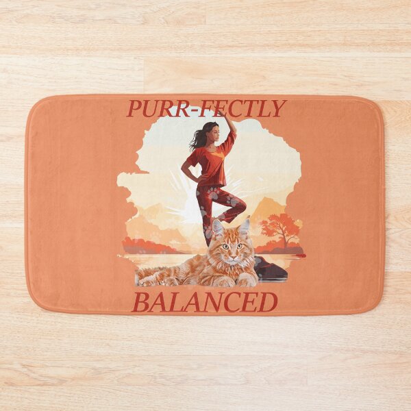 Item preview, Purr-fectly Balanced designed and sold by ART-HOME-PAWS.
