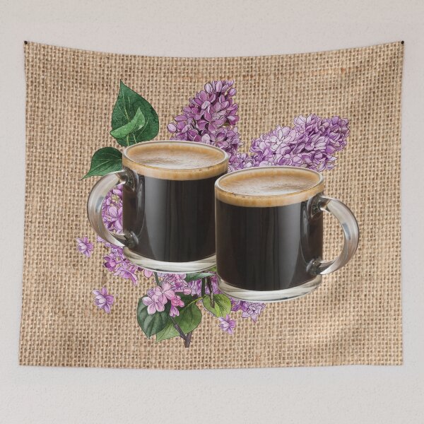 Item preview, Coffee Mugs and Flowers designed and sold by WhiteSoftPetals.