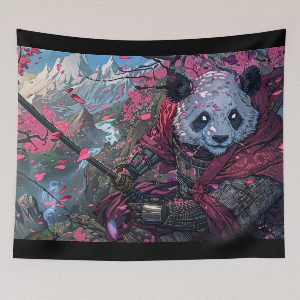 Item preview, Guardian of Blossoms: The Panda Samurai designed and sold by plam50.